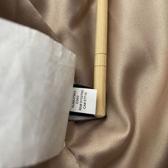 NWT Kate Spade Run Wild Leopard Puffer Ruffle Collar Jacket Women's Size 16 - Picture 13 of 16